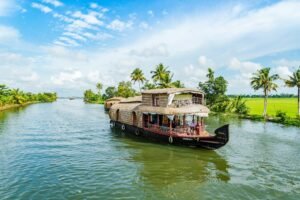 Houseboat in Kerala’s monsoon - Best July destination in India